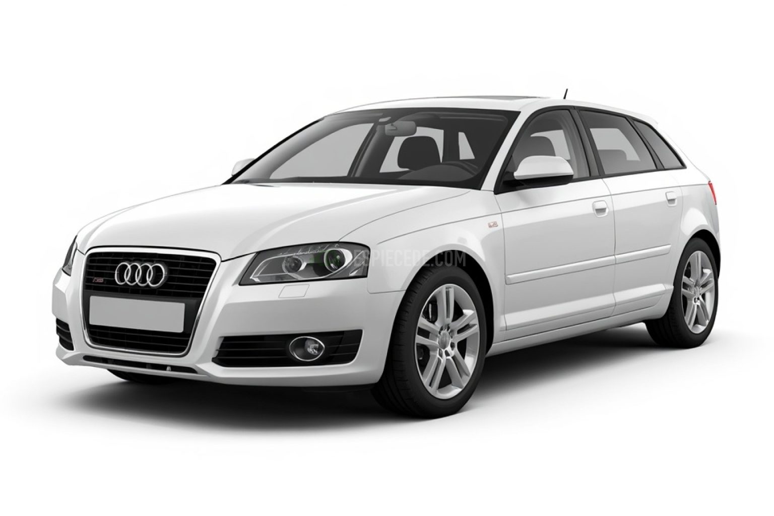 Despiece Audi A3 (8P) Versión 2008 2.0 TDI (170 cv) quattro DPF 2012 blanco