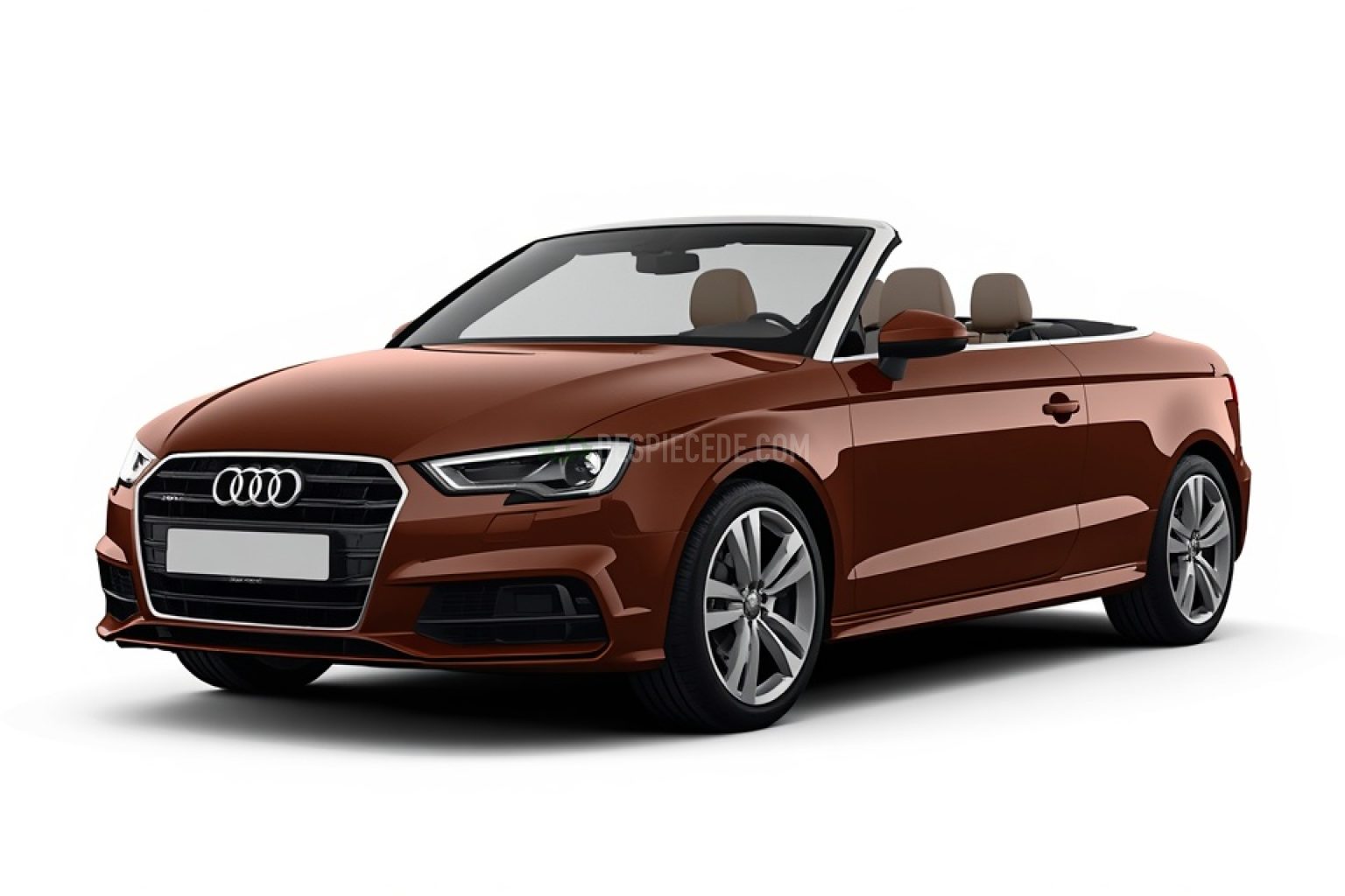 Despiece Audi A3 Cabrio (8V) Versión 2016 1.4 TFSI COD ultra (150 cv) 2016 marron