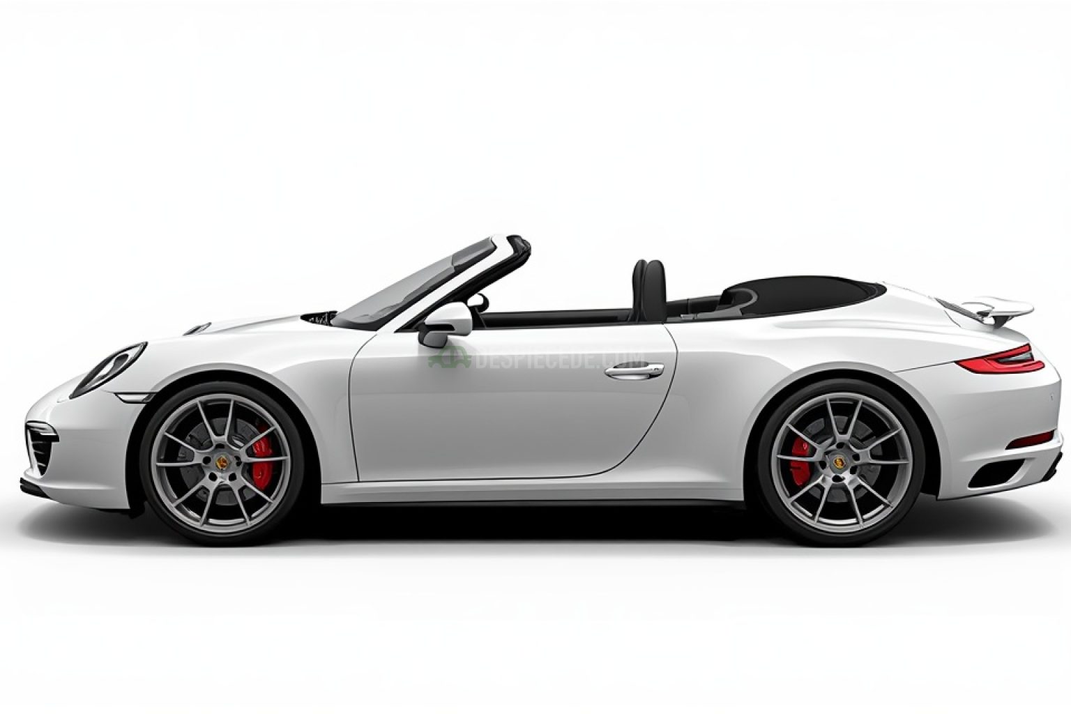 Despiece Porsche 911 Cabriolet (991) Carrera 3.4 (350 cv) 2011 plata