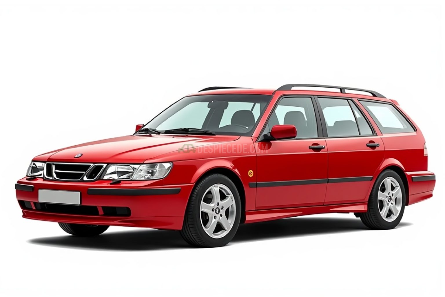 Despiece Saab 9-3 Sport Combi II (E) 1.9 TiD (120 cv) 2005 rojo