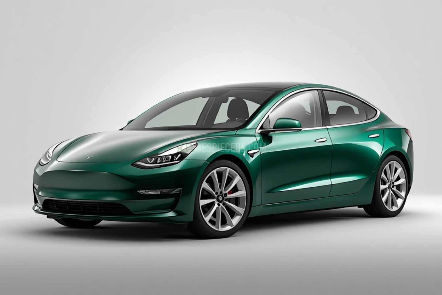 Despiece Tesla Model 3 EV AWD (441 cv) 2024 verde