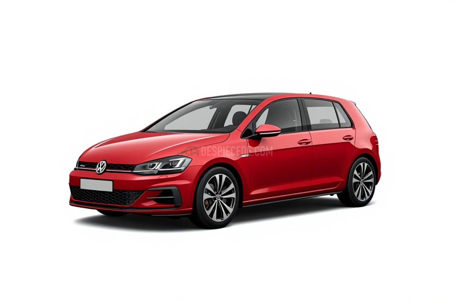 Despiece Volkswagen Golf VII GTD 2.0 TDI (184 cv) BMT 2013 rojo