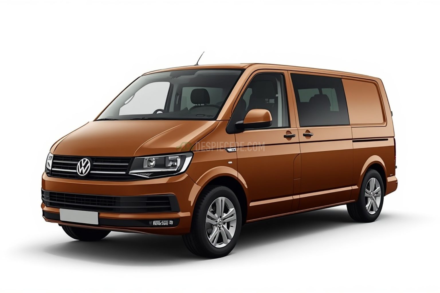 Despiece Volkswagen Transporter V Autobús (7HB, 7HJ, 7EB, 7EJ, 7EF, 7EG, 7HF, 7E) 2.0 TDI 4motion (140 cv) 2009 marron