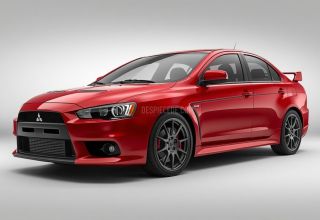 Despiece Mitsubishi Lancer X Evolution 2.0 (295 cv) TC-SST 2008 rojo