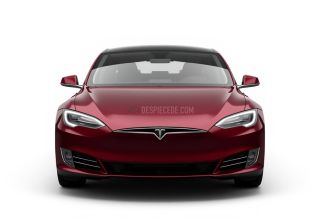 Despiece Tesla Model S P85D AWD (772 cv) 2016 marron